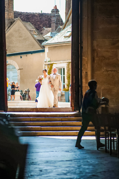 Photos de la mariée dans l&#039;église